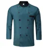 New arrival long sleeve double breasted chef jackets