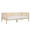 New unique design leisure modern style handmade rattan two seater sofa 2019