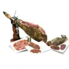 Goose meat cooked ham 600gr high quality made in Italy no pork 75% unsaturated fatty