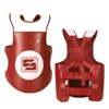 Durable high density chest protector with Taekwondo scoring zones