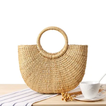 Low Price Beach Bag Water Hyacinth Handbag Whole Straw Tote Handbags Summer Low Price Beach Bag Water Hyacinth Handbag Whole Straw Tote Handbags Summer