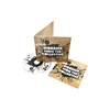 CD Disc Packaging in 4 Panel Wallet with Gloss Lamination