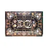 Dining Black Pietra Dura Inlay Work Table