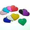 Laser Your Own Logo Dog Bone Heart Star Shape Aluminum Anodized Pets Id Dog Tag