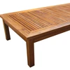 TEAK OUTDOOR FURNITURE - RECTANGULAR COFFEE TABLE