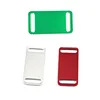 Factory Price Hot Sale Promotional Colorful Aluminum Metal Rectangle Blank Pet Tag Dog Collar Tag