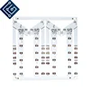 solar garden light pcb board with multilayer
