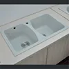 Solid surface acrylic resin/composite granite/acrylic quartz used apron front sinks kitchen sinks