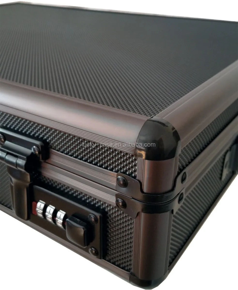 Aluminium Case Laptop Box Empty Briefcase Attache Case Aluminium Metal