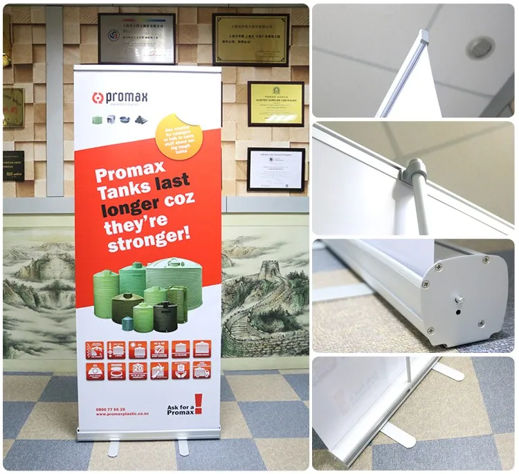 Roll Up Banner For Trade Show/PVC Display Stand