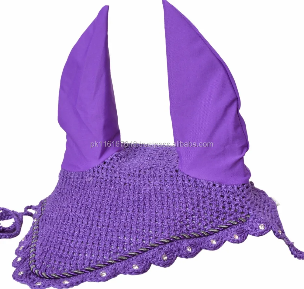 Purple Horse Breathable Cotton Ear Equestrian Buy Horse Ear