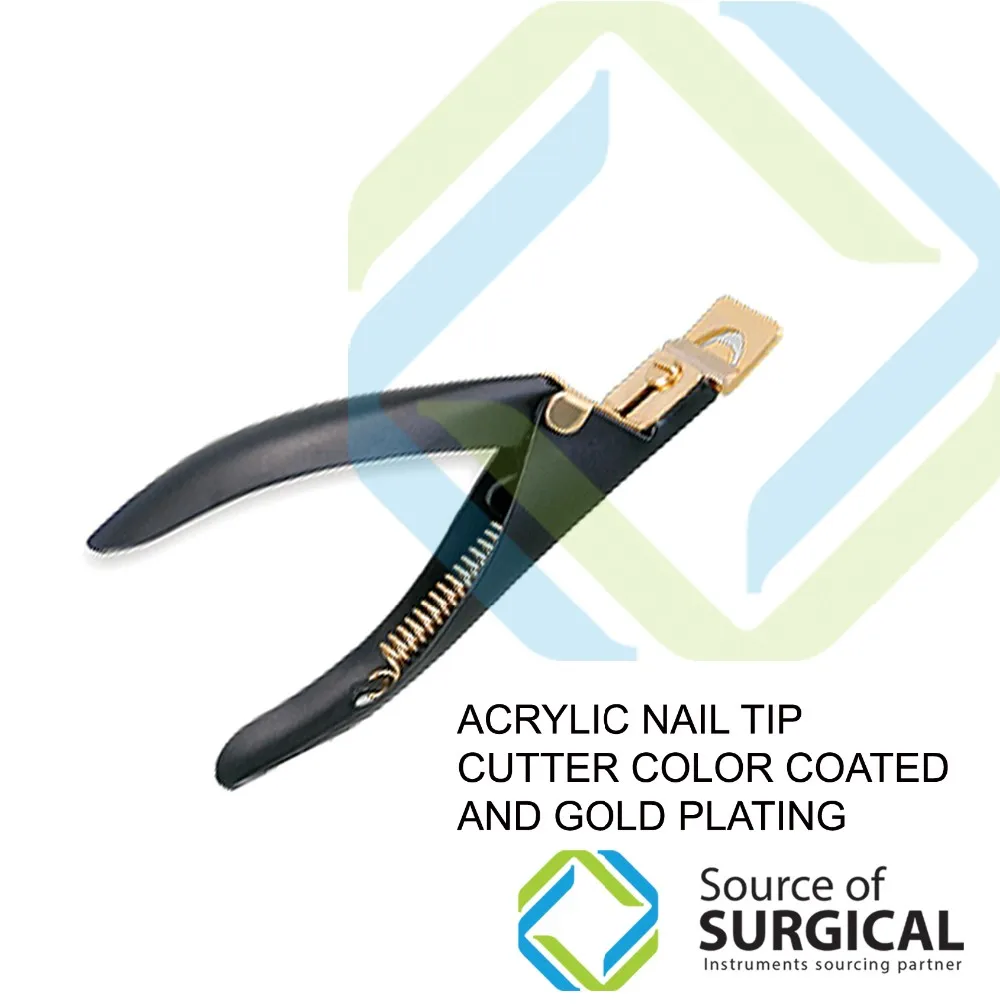 Acrylic Nail Tip Cutter Nail Manicure Products Artificial Nail Clipper