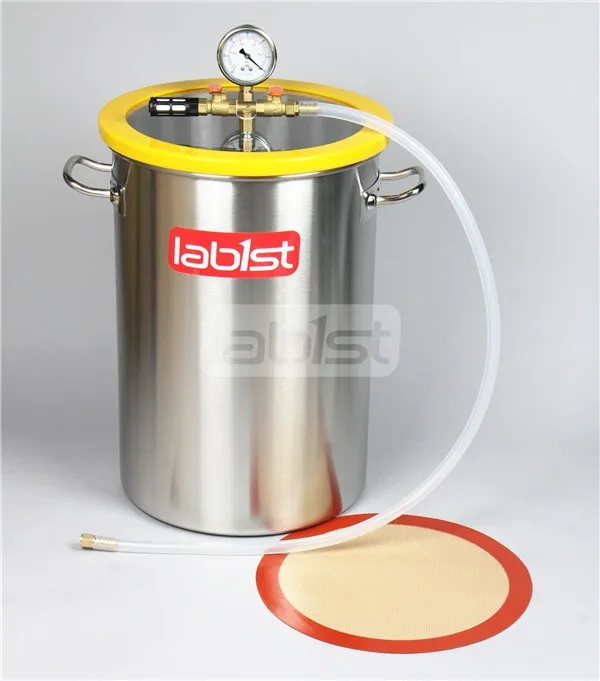 Vc30s45,8.4 Gallon Vacuum Chamber Pot For Silicone Resin Extracts Epoxy