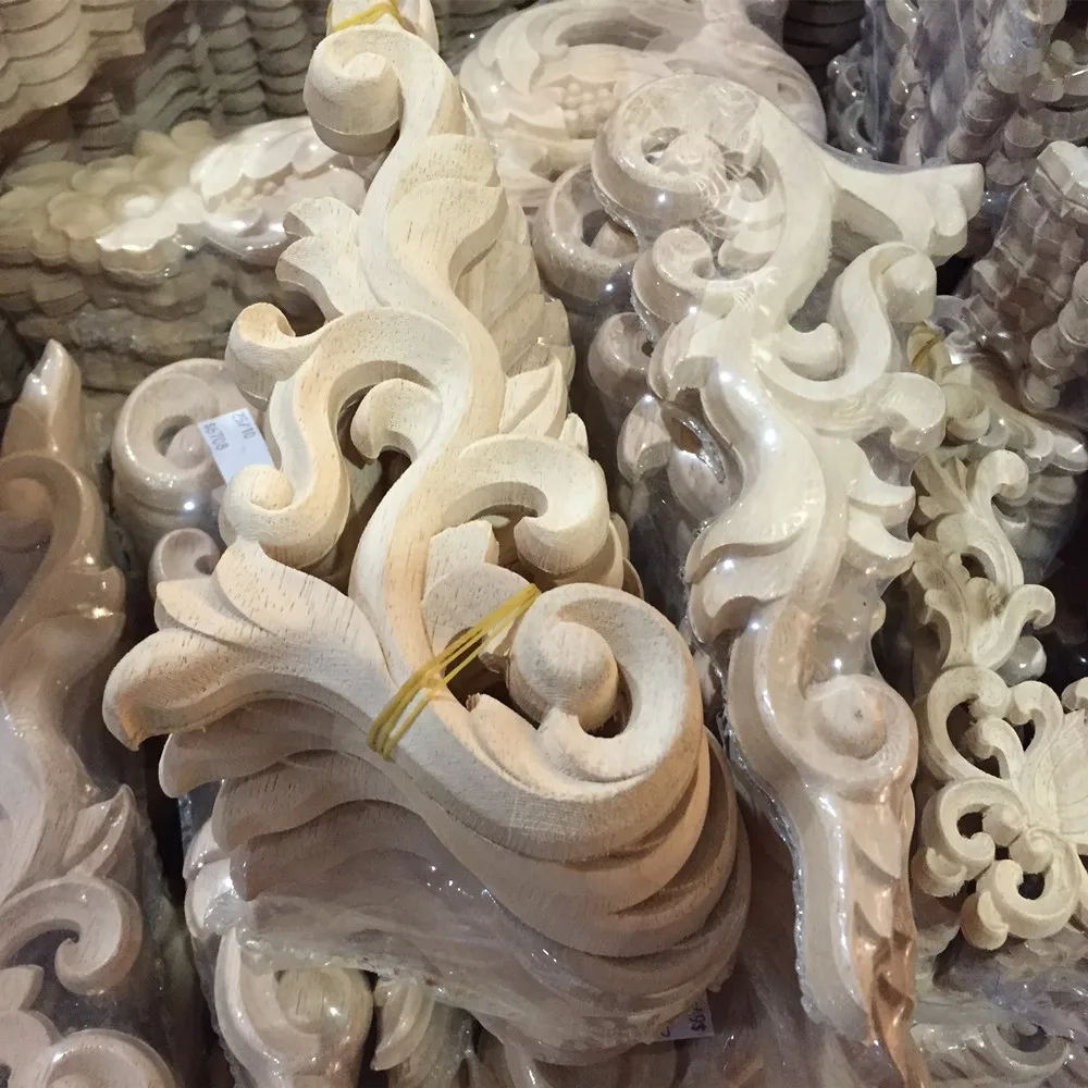 Wood carving flowers