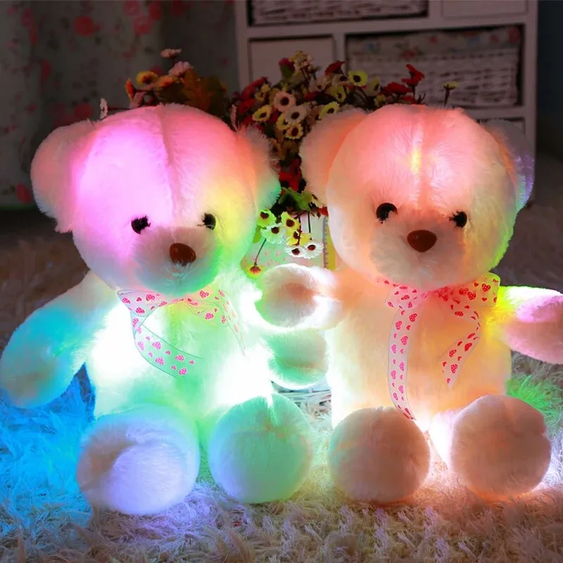 teddy bear with light up eyes