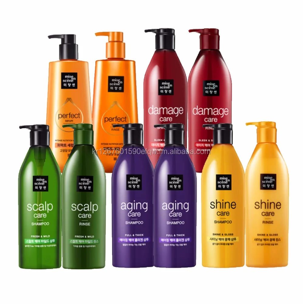 Korean Hair Care Korean Shampoo Korean Cosmetics Mise En Scene