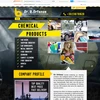 Customized Alibaba Supplier Storefront Design/ Alibaba Minisite Design for Supplier from Greece