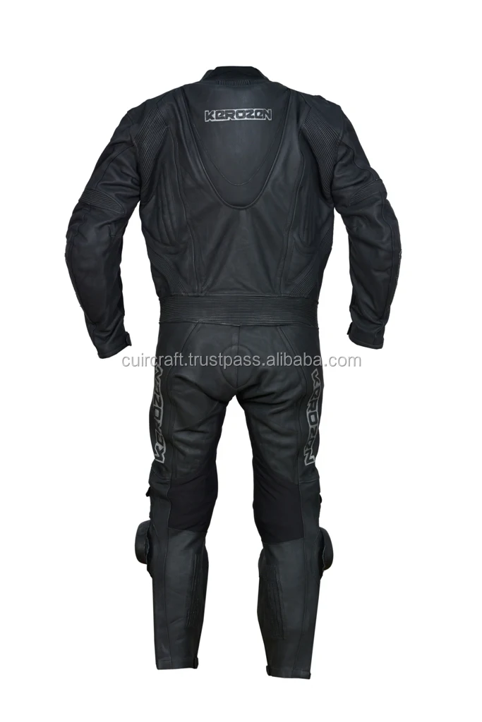 Black Motorcycle Suit/ Motorbike Suit / Racing Suit Ce Protective To