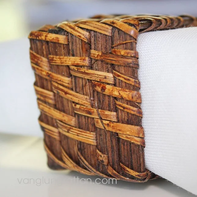 Vietnam Bambú Y Ratán Anillo De Servilleta - Buy Servilleta Anillos