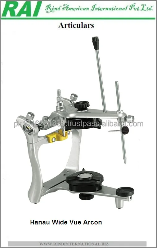 Articulators Hanau Widevue Arcon Dental Articulator 1832 Semi