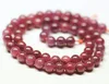Rare Untreated Burma Blood Red Ruby Smooth Round Ball Beads