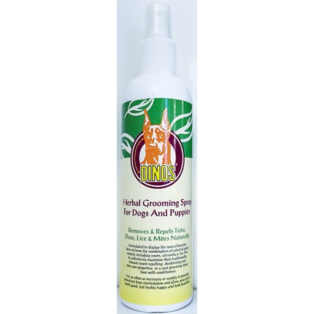 dog grooming spray