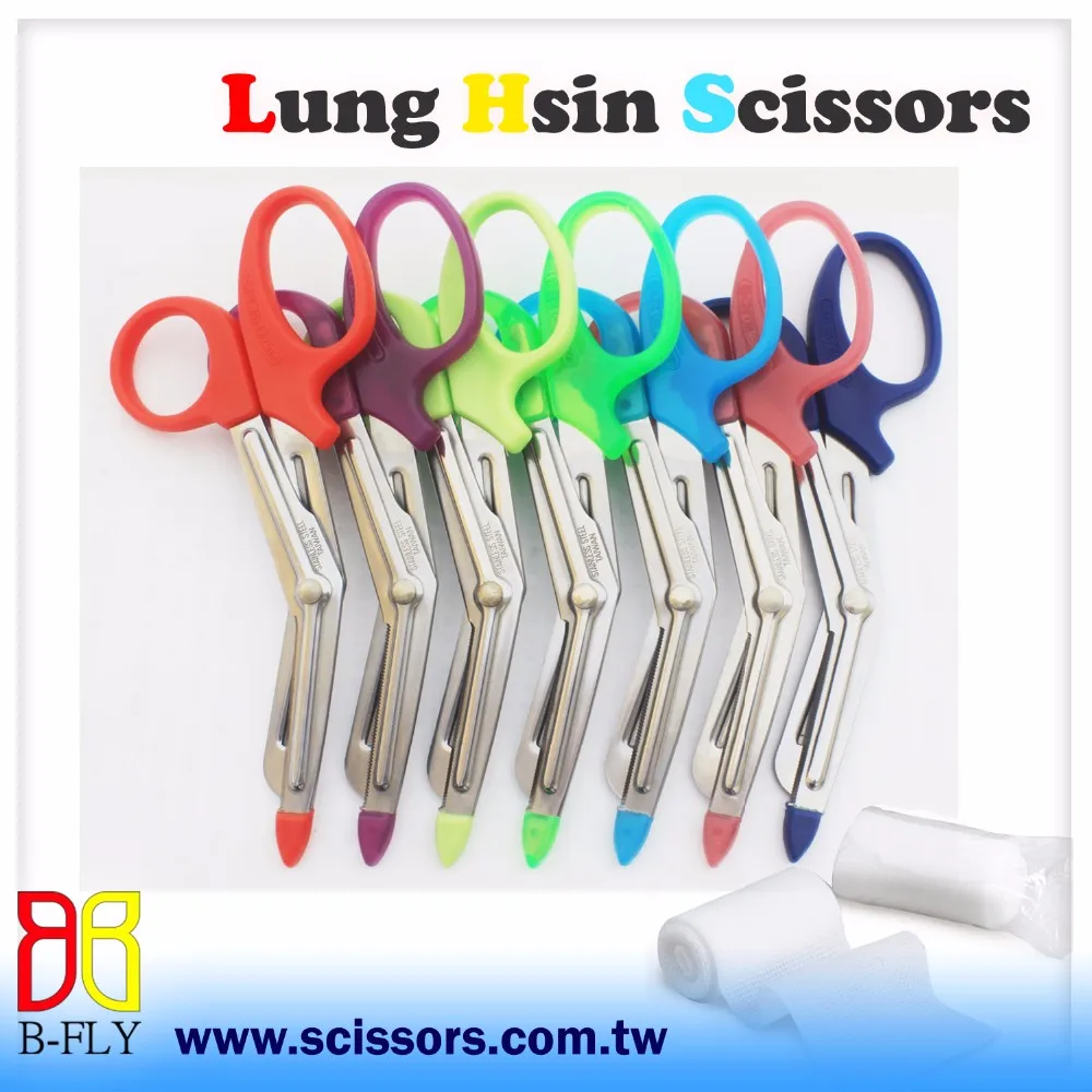 37877P-6-Transparent Blue handle Bandage Nurse Scissors.JPG