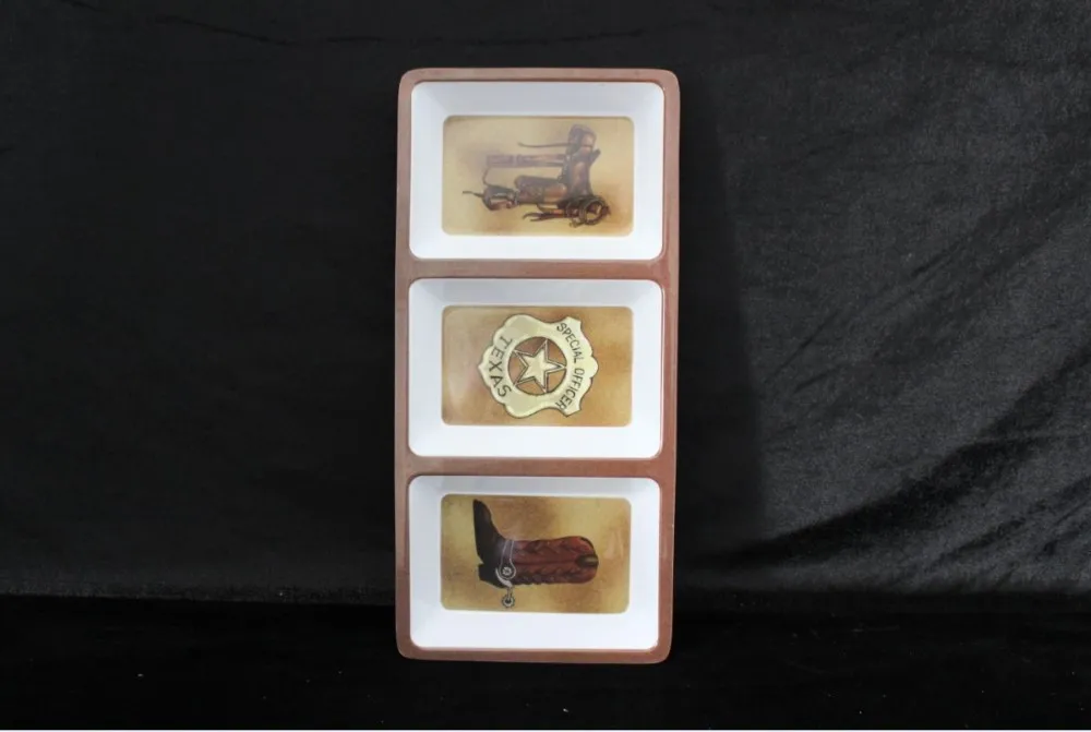 100%melamine sauce plate