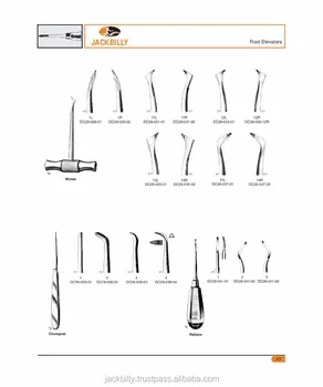 dental instruments and names