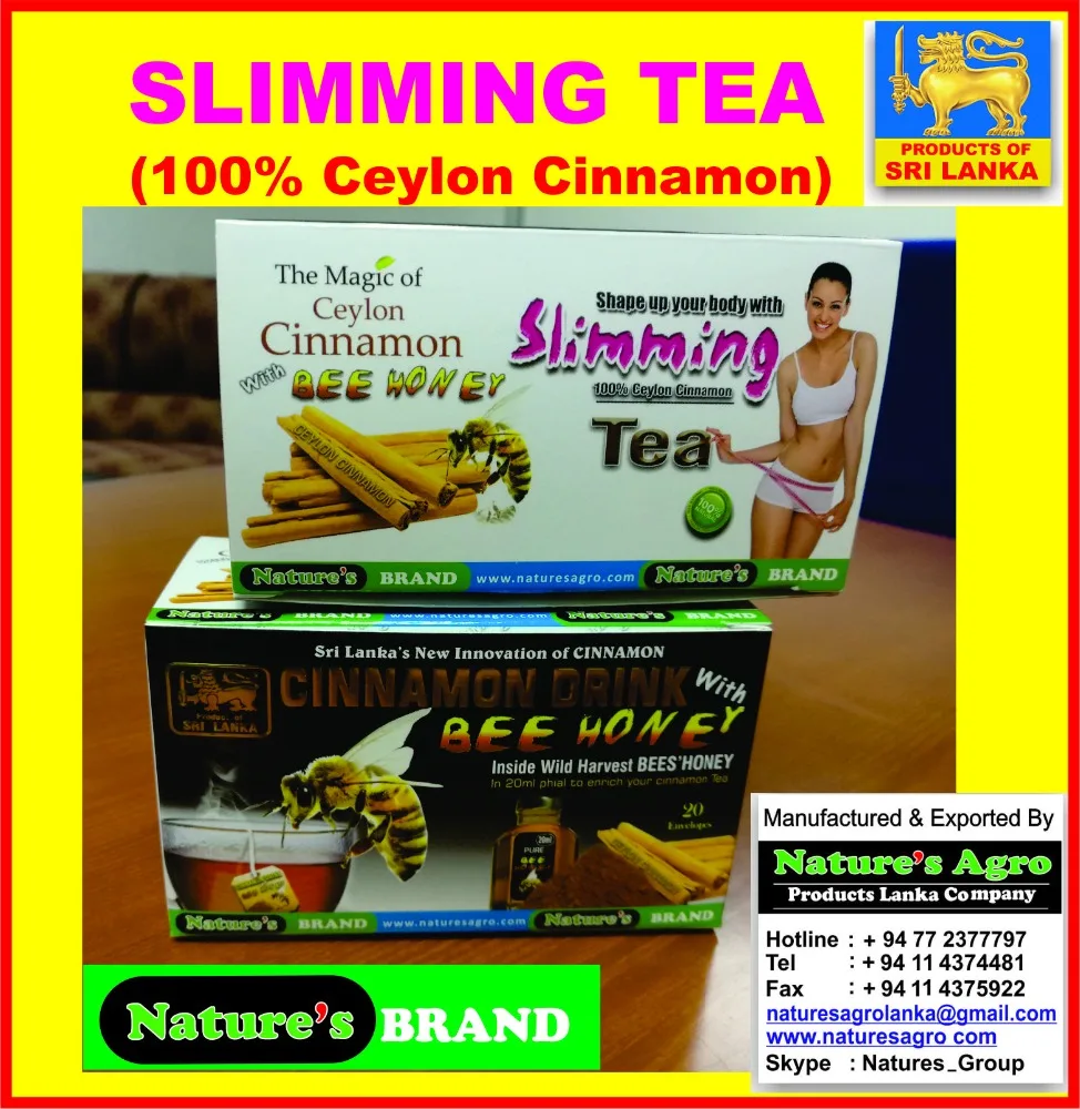 
100% CINNAMON TEA- Slimming Tea with Bee Honey 