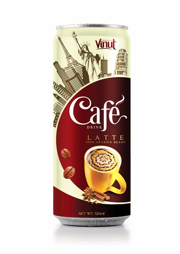 320ml Latte Canned Coffee Drink In Can From Vietnam Buy Canned Coffee Drink,Instant Coffee