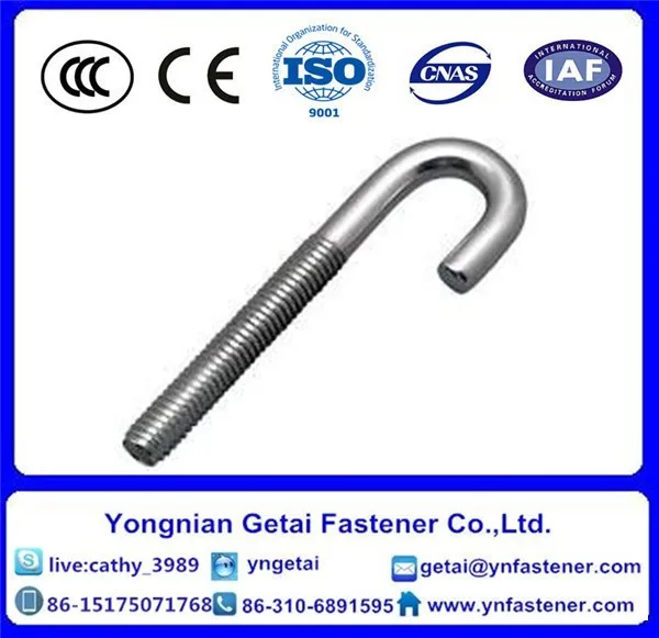Electro Galvanized Foundation Anchor Bolt Buy Electro Galvanized