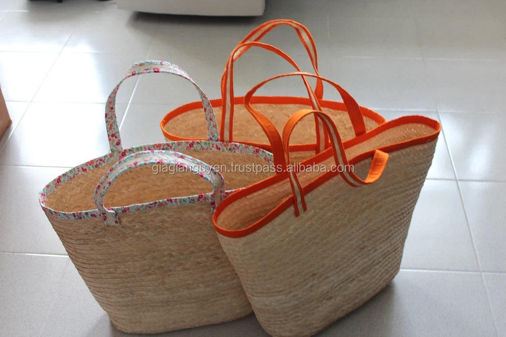 Cheap Straw Bag,Palm Leaf Bag From Viet Nam Rattan Baskets Buy Straw