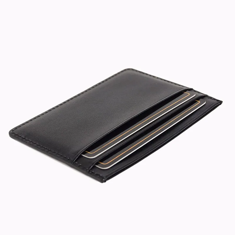 2017 Italy Leather Cowhide Leather Credit Card Holders,Rfid Ultra Thin