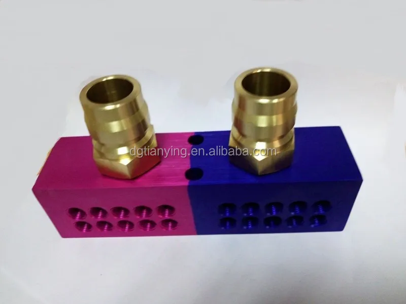 Aluminum Water Manifold Distribution Block Buy Aluminum Water