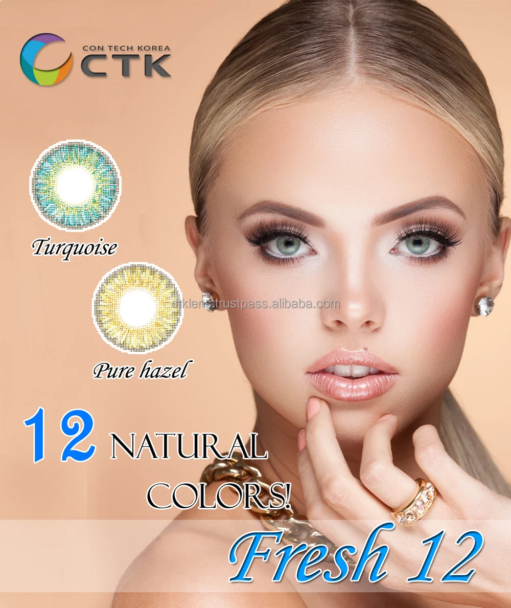 [ctkmanufacturer] Fresh12 Tri Color Contact Lens Buy Tri Color