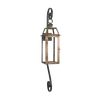 Copper Metal Lantern With Wall Bracket