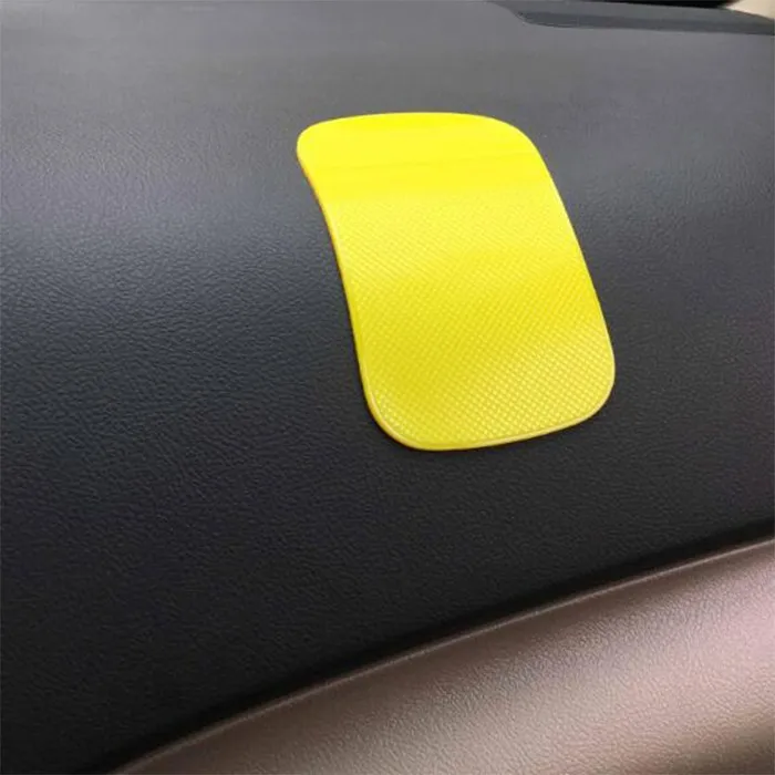 Custom Shape Anti Slip Car Dashboard Pu No Slip Sticky Cell Phone Pad