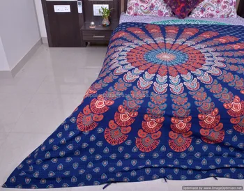 Mandala Duvet Covers Handmade Cotton Fabric Doona Cover Ethnic Art