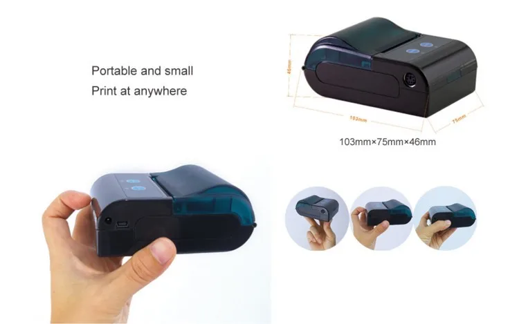 POS Bluetooth Thermal Barcode Printer