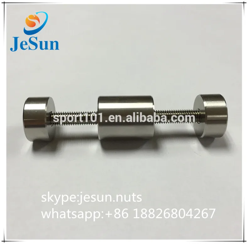 Fastener Factory Stainless Steel Threaded Round Spacers,M5 Female