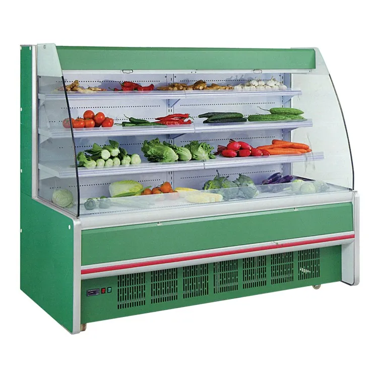 mini air cooling ice cream merchandiser for supermarket