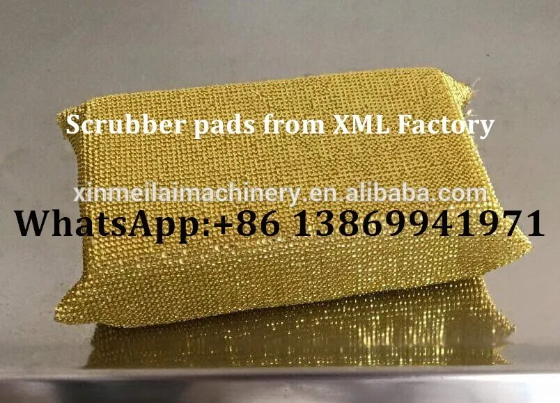 Super Quality Stainless Steel 410 Ss Wire Sponge/kitchen Dish Wash