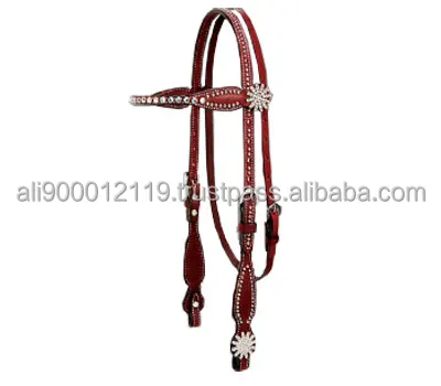 
Leather headstall western bridles for sale 