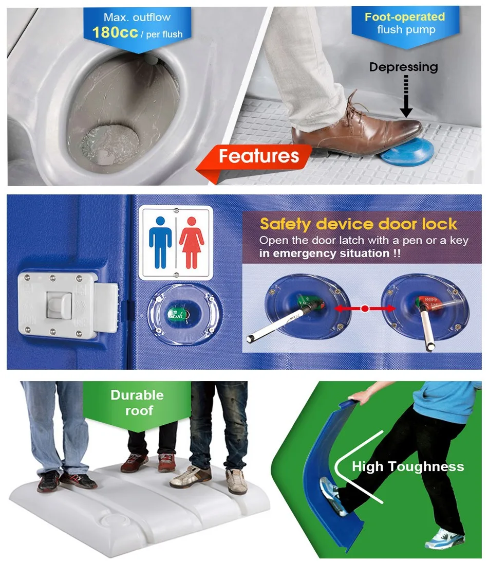 Hdpe Plastic Tank Flush Rental Portable Toilets Buy Portable Price