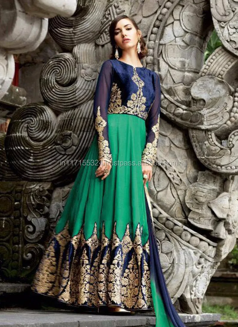 anarkali long frock suit