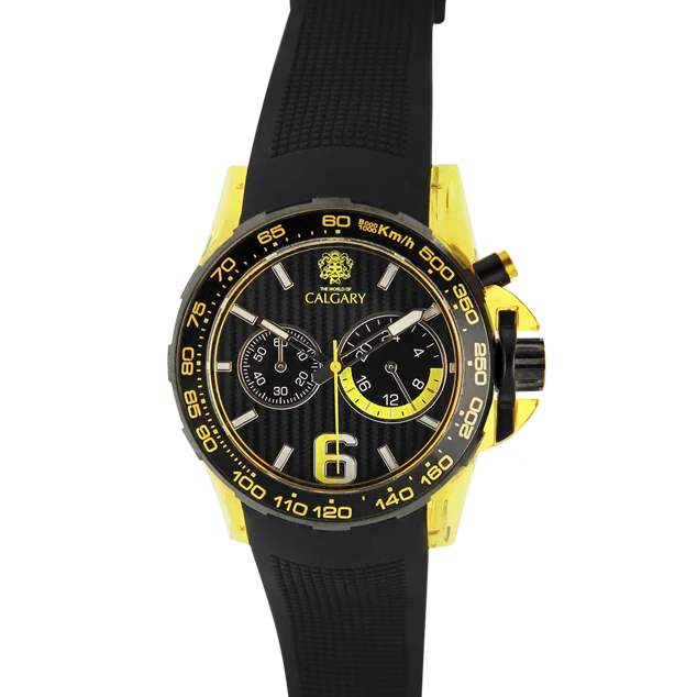 Calgary Relojes Oakland Velocidad Hudson Colección Amarillo Calgary Relojes Oakland Velocidad Hudson Colección Amarillo