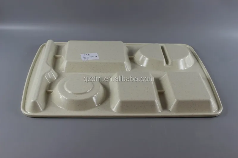 Melamine Divide Dish Plastic Restaurant plate