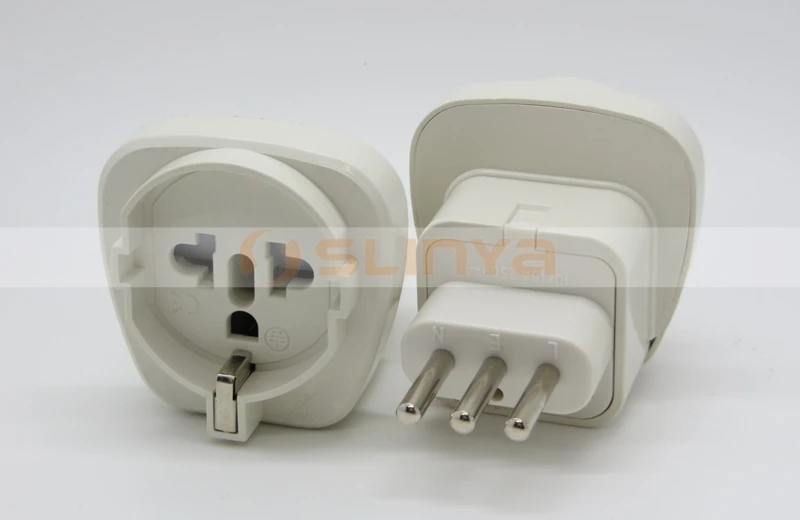 10A 250V Copper material EU to Uruguay Plug adapter, View Uruguay Plug