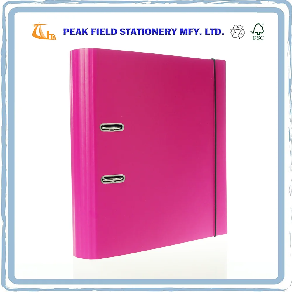 A4 Size Lever Type Arch 2 O Hole Ring Binder Cardboard File Folder